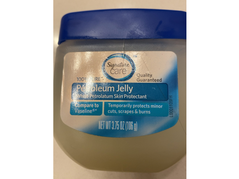 Signature Care Petroleum Jelly, 3.75 oz/106 g