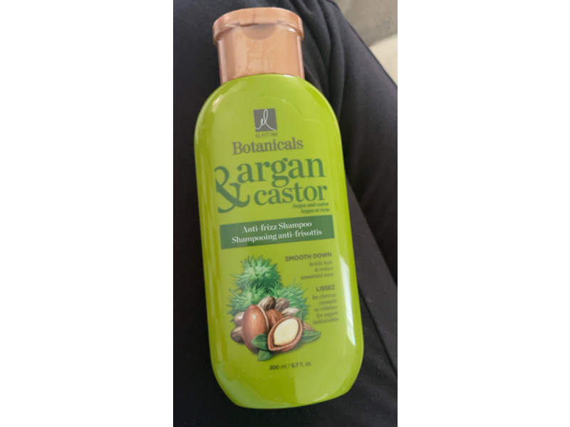 Avon Botanicals Anti Frizz Shampoo, Argan & Castor, 6.7 fl oz/200 mL