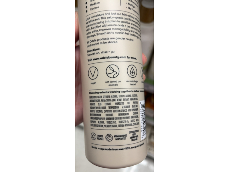 Odele Ultra Sensitive Conditioner, 13 fl oz/384mL