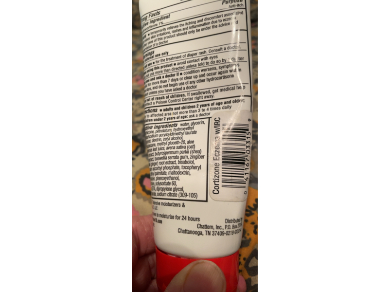 Cortizone.10 Eczema Intensive Healing Lotion, Vitamin A,C & E, 3.5 oz/99 g