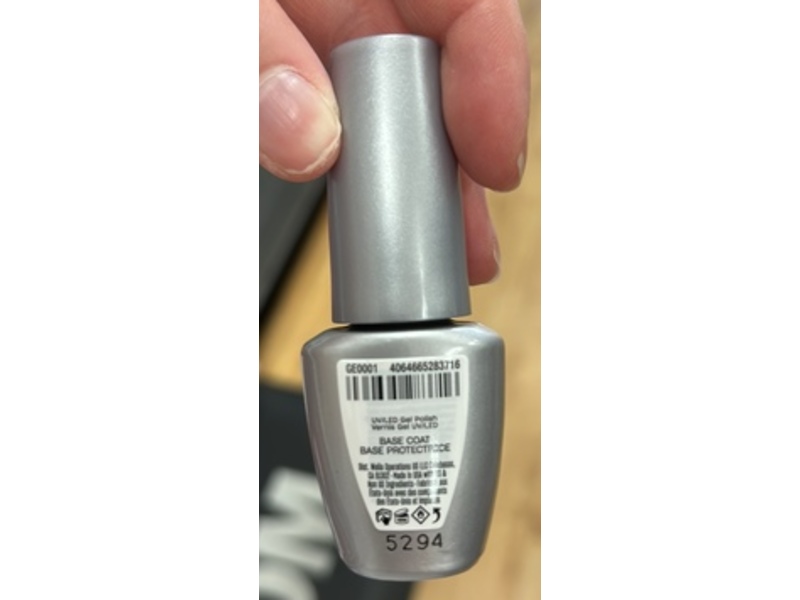 Opi Gelement Base Coat, Transparent, 0.3 fl oz/9 mL