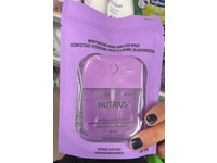 Nutrius Moisturizing Hand Sanitizer Spray, Botanical Bliss Scent, 30 mL - thumbnail 2