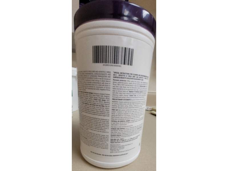 Sani-Cloth Super Disposable Wipes, 65 wipes