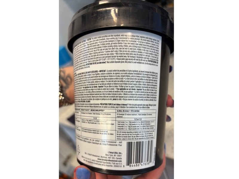 L'oreal Professionnel Paris Blond Studio 9 Lightening Powder, 17.6 oz/500 g