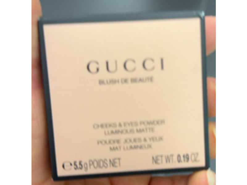 Gucci Luminous Matte Beauty Blush, Rosy Beige, 0.19 oz/5.5 g