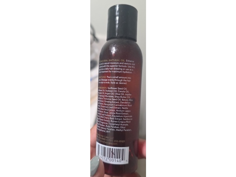 Influence Hair Care Its Natural Hot Oil Treatment, Argan Oil, 4 fl oz
