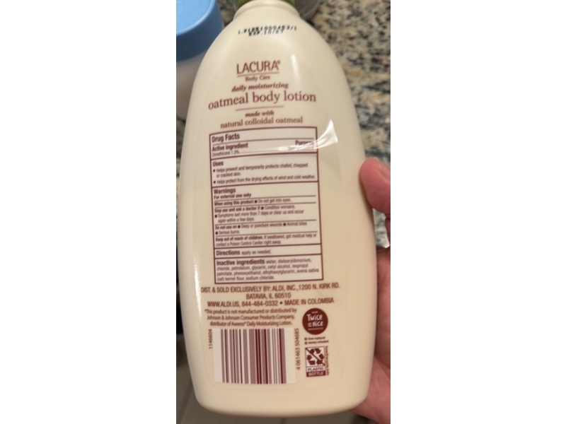 Lacura Body Lotion, Colloidal Oatmeal, 18 fl oz/532 mL