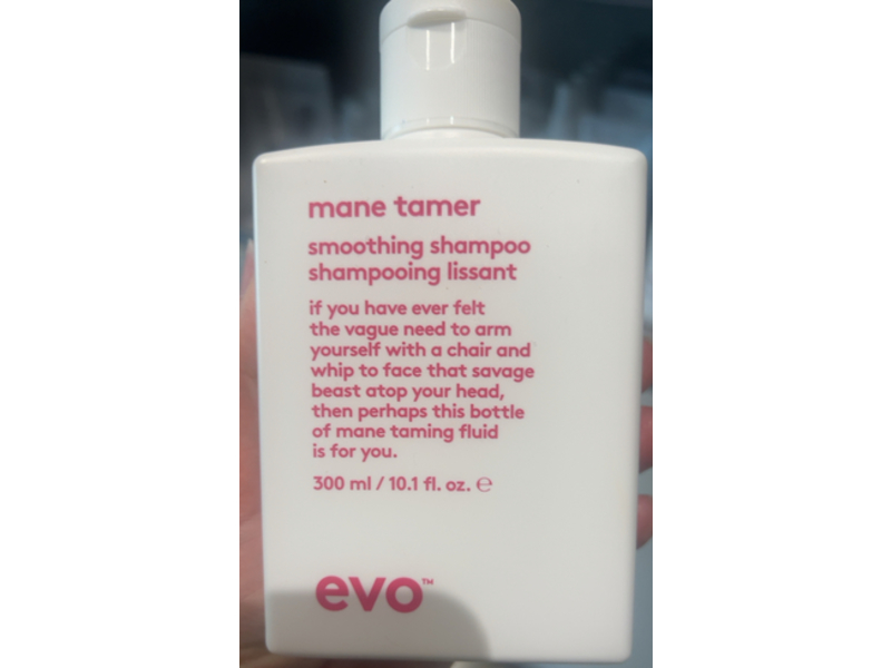 EVO Mane Tamer Smoothing Shampoo, 10.1 fl oz/300 mL