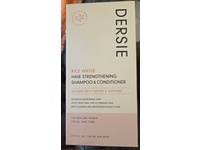 Dersie Hair Strenthening Shampoo & Conditioner, Rice Water, Biotin & Caffeine, 8.79 fl oz/240 mL - thumbnail 2