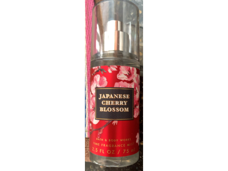 Bath & Body Works Fine Fragrance Mist, Japanese Cherry Blossom, 2.5 fl oz/75mL
