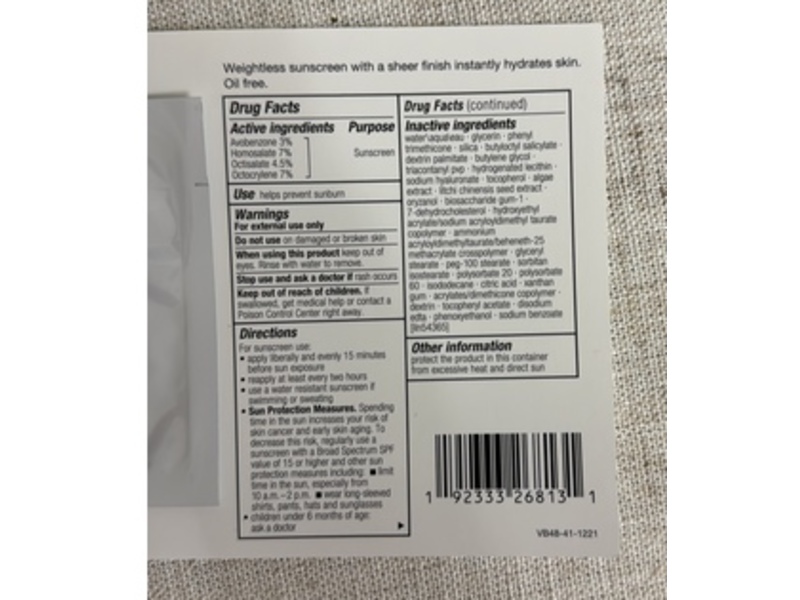 Clinique Uv Solutions Hydrating Sunscreen, SPF 50