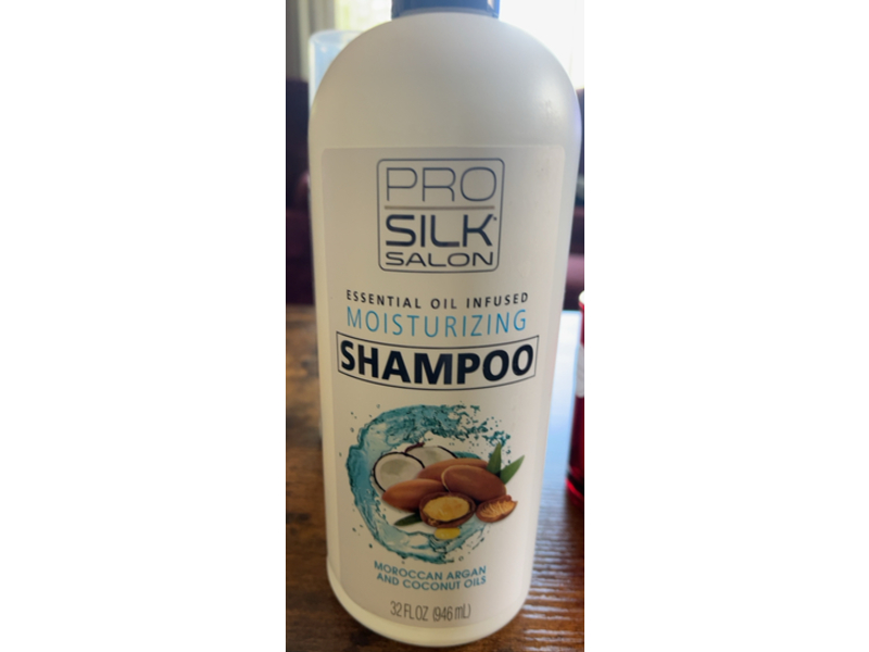 Pro Silk Salon Moisturizing Shampoo, Moroccan Argan & Coconut Oils, 32 fl oz/946 mL