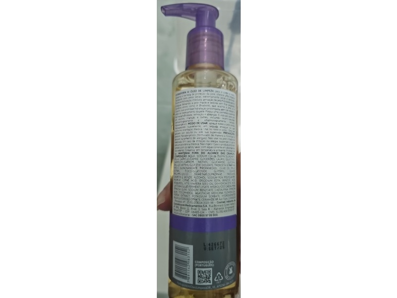 Mantecorp Skincare Hydraporin AI Cleansing Oil, 190 mL