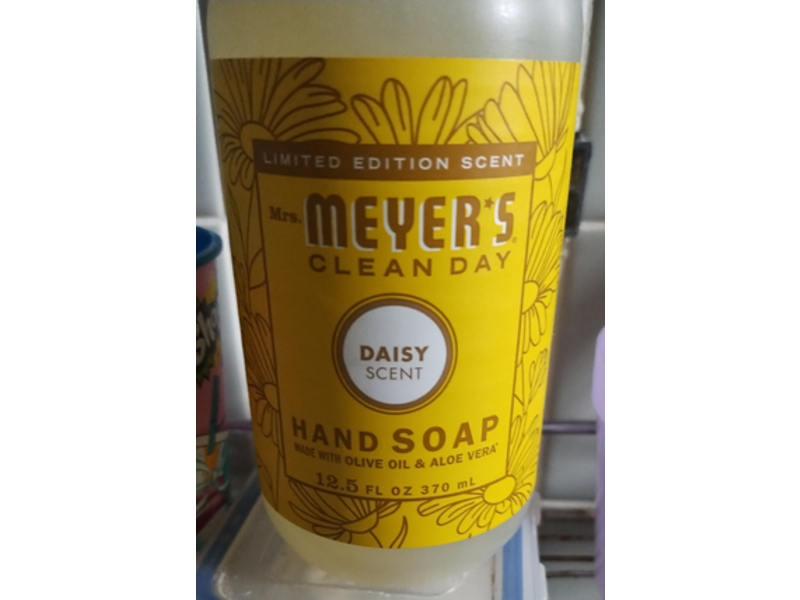 Mrs. Meyer's Clean Day Hand Soap, Daisy Scent, 12.5 fl oz/370mL