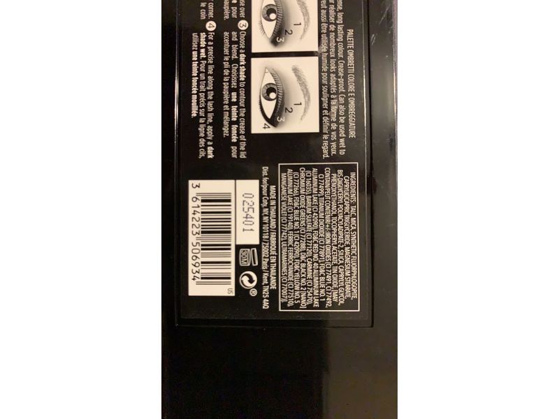 Rimmel Magnif'Eyes Eye Contouring Palette, 002 Blush Edition, 0.5 oz/14.2 g