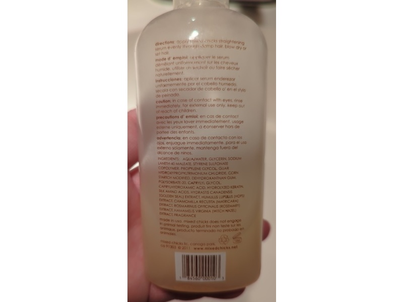 Mixed Chicks Straightening Serum, 4 fl oz/120 mL