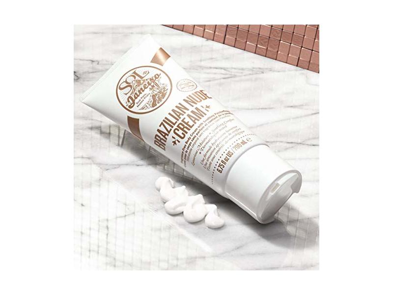 Sol De Janeiro Brazilian Nude Body Cream, Fragrance-Free, 6.75 fl oz/200 mL