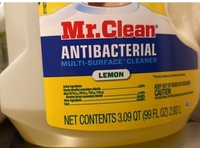 Mr. Clean Antibacterial Multi-Surface Cleaner, Lemon, 99 fl oz/2.92 L - thumbnail 3