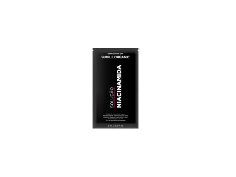 Simple Organic Niacinamide Solution, 0.10 fl oz/3 mL