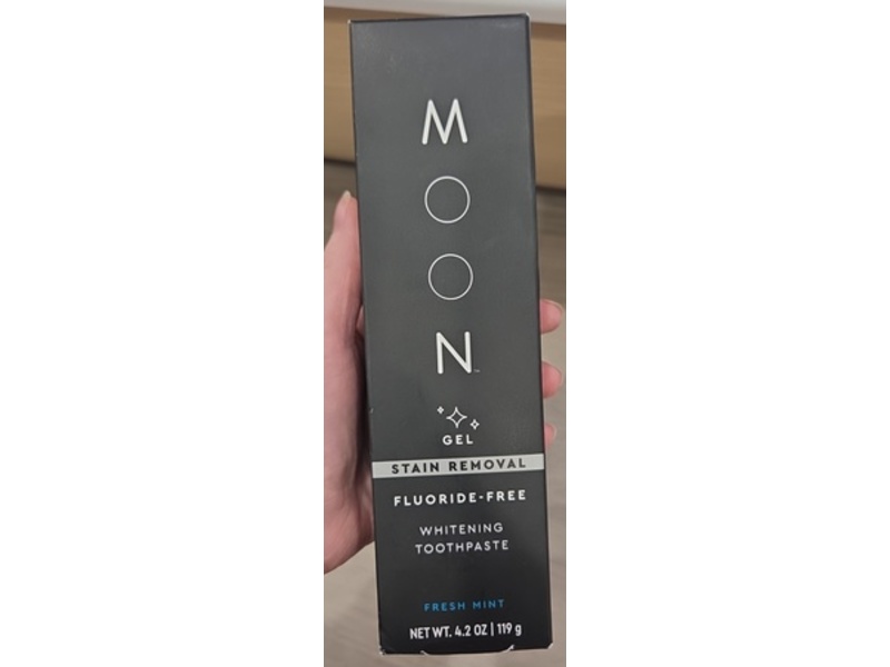 Moon Gel Whitening Toothpaste, Stain Removal, Fresh Mint, 4.2 oz/119 g