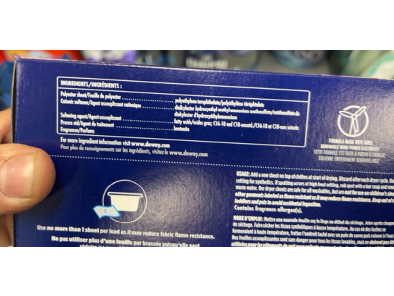 Downy Infusions Calm Mega sheet, Lavender & Vanilla Bean, 80 Count