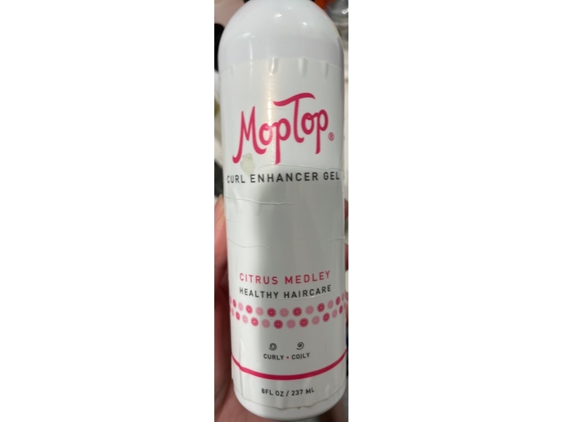 MopTop Curl Enhancer Gel, Citrus Medley, 8 fl oz/237 mL