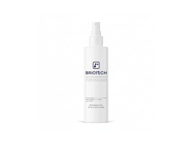 Briotech Sanitizer Disinfectant, 4 fl oz