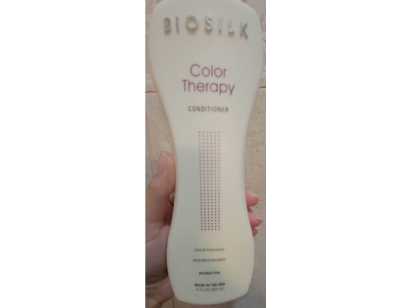 Biosilk Color Therapy Conditioner, Paraben Free, 12 fl oz/355 mL