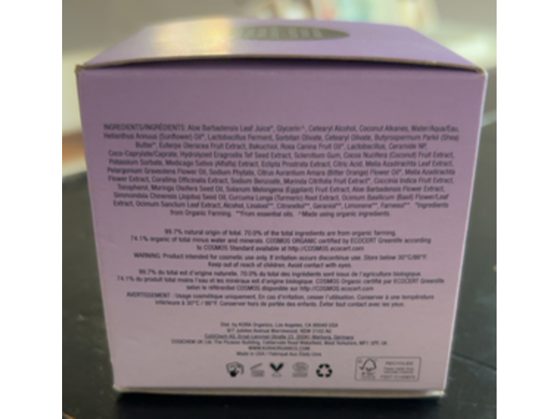 Kora Organics Plant Stem Cell Retinol Alternative Moisturizer, 1.69 fl oz/50 mL