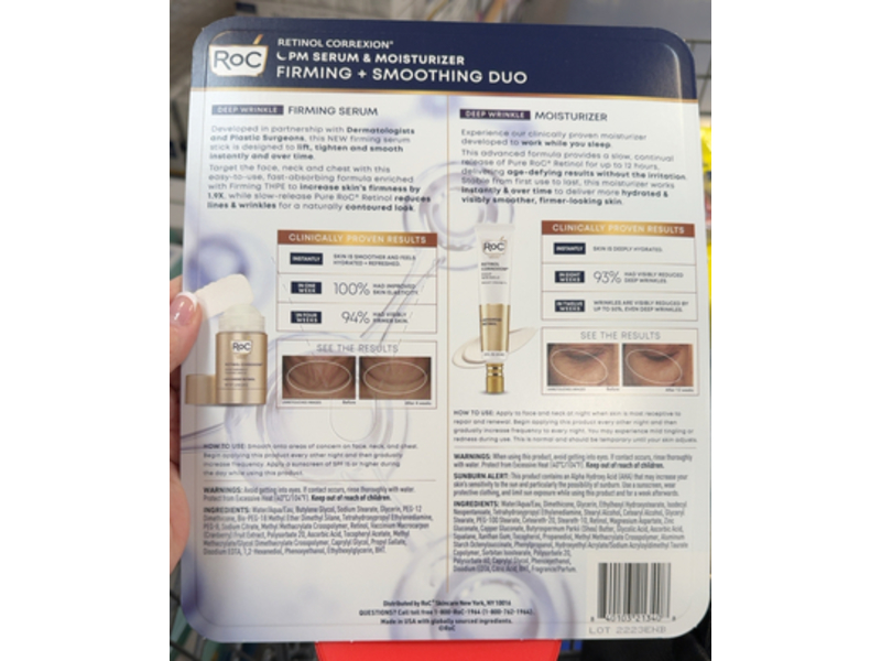 Roc Retinol Correxion Firming + Smoothing Duo