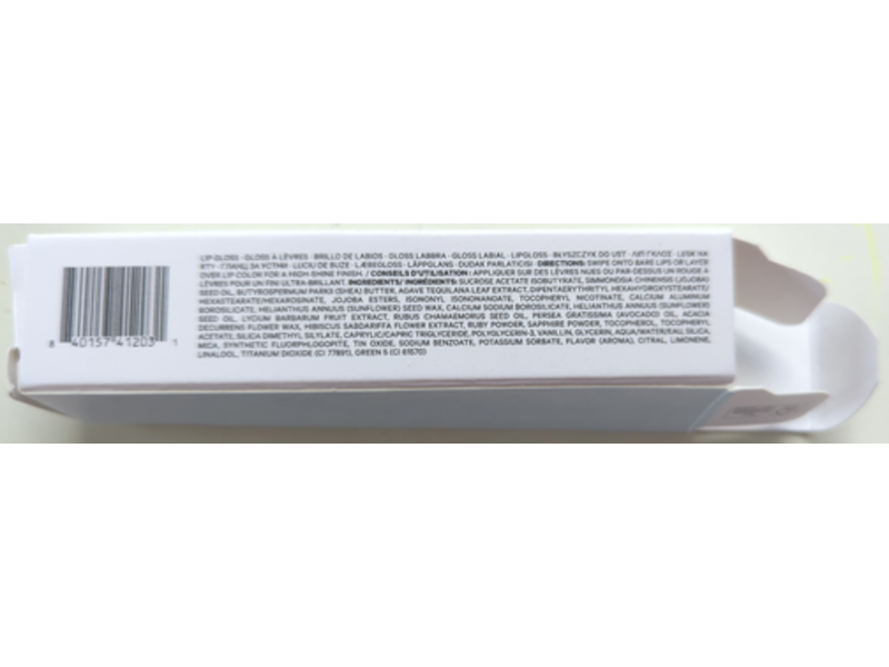 Milk Odyssey Hydrating Non-Sticky Lip Oil Gloss, Globetrot, 0.2 oz /6.5 mL