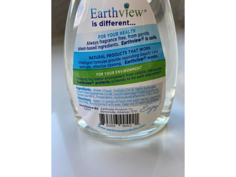 Earthview Foaming Hand Soap, 8 fl oz/236.6 mL