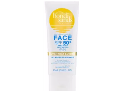Bondi Sands Daily Moisturising Face Lotion, SPF 50+, 2.53 fl oz/75 mL