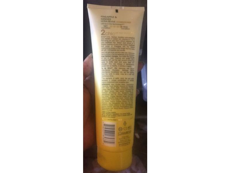 Giovanni 2Chic Ultra-Revive Conditioner, Pineapple & Ginger, 8.5 fl oz/250 mL