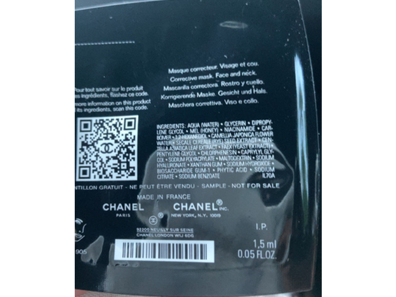 Chanel Le Lift Pro Uniformity Mask, 0.05 fl oz/1.5 mL