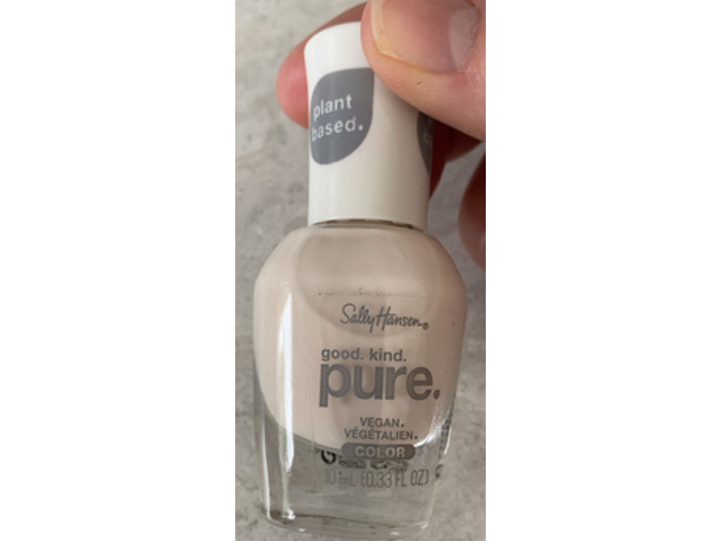 Sally Hansen Good. Kind. Pure Vegan Nail Polish, 120 Coconut Milk, 0.33 fl oz/10 mL