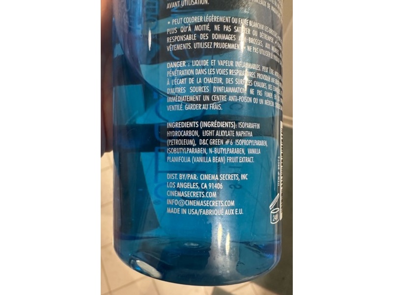 Cinema Secrets Makeup Brush Cleaner, 16 fl oz/473 mL