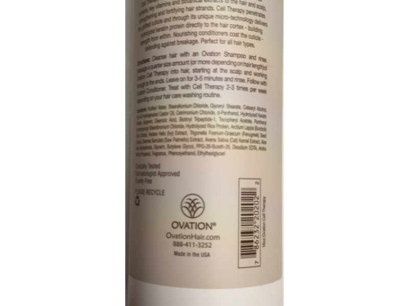 Ovation Hair Cell Therapy Hair & Scalp Treatment, 16 fl oz/473 mL
