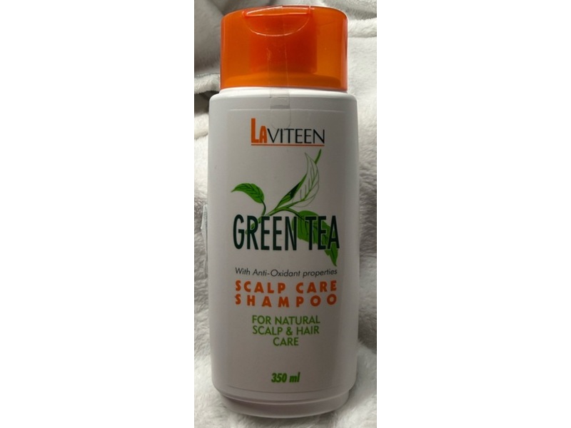 Laviteen Scalp Care Shampoo, Green Tea, 350 mL