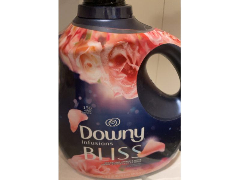 Downy Bliss Liquid Fabric Softener, Sparkling Amber & Rose, 150 Loads, 101 fl oz