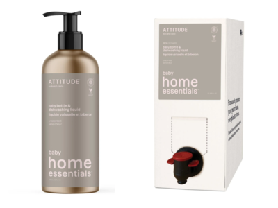 Attitude Baby Home Essentials Baby Bottle & Dishwashing Liquid