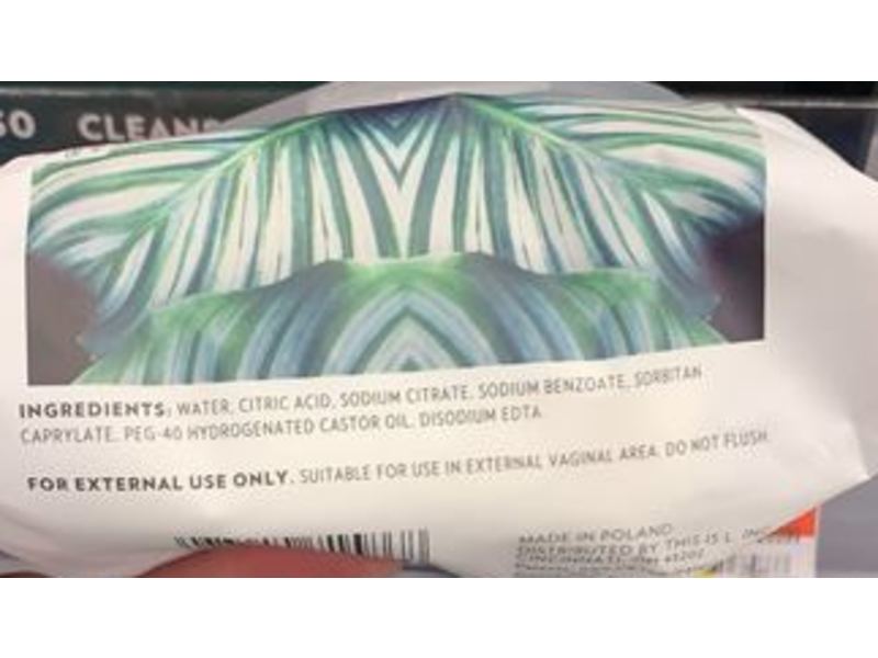 L . Ph Balanced Wipes, Fragrance Free, 30 Count