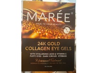 Maree 24K Gold Collagen Eye Gels, 20 Pairs - Image 2