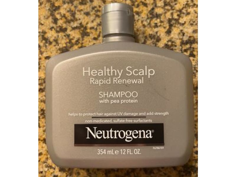 Neutrogena Healthy Scalp Rapid Renewal Shampoo, Unscented, 12 fl oz/354 mL