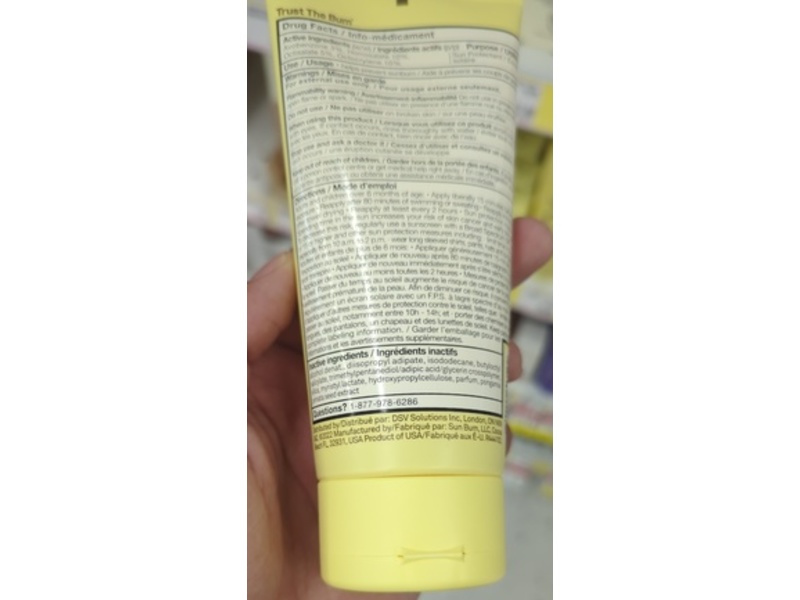 Sun Bum Kids Clear Sunscreen Lotion, SPF 50, 6 fl oz/177 mL