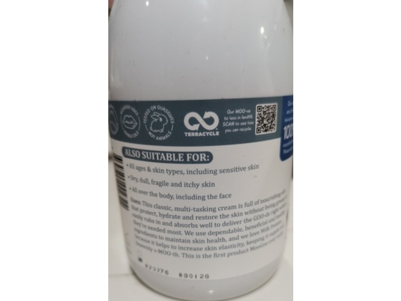 MooGoo Natural Skin Milk Udder Cream, 17.6 oz/500 g