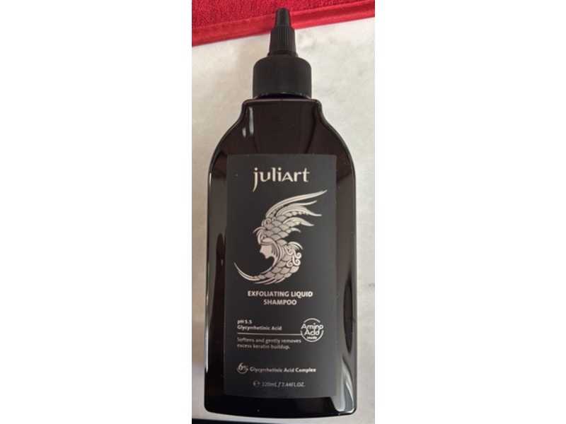 Juliart Exfoliating Liquid Shampoo, Ph 5.5 Glycyrrhetinic Acid, 7.44 fl oz/220 mL