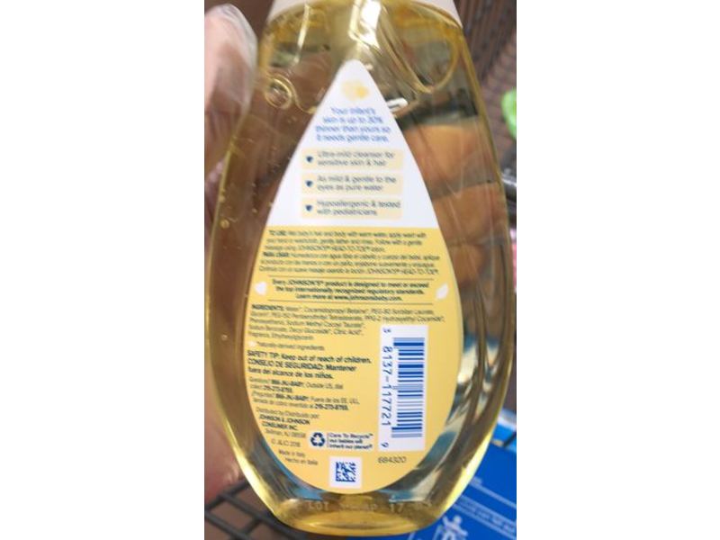 Johnson's Head-To-Toe Wash & Shampoo, 10.2 fl oz/300 mL