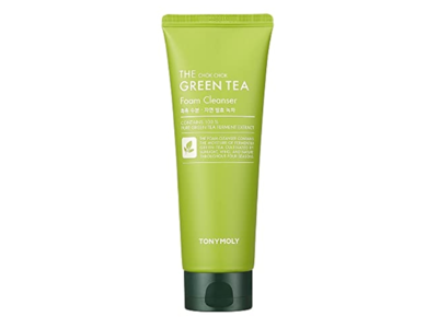 Tony Moly The Chok Chok Green Tea Foam Cleanser, 0.67 fl oz/20 mL