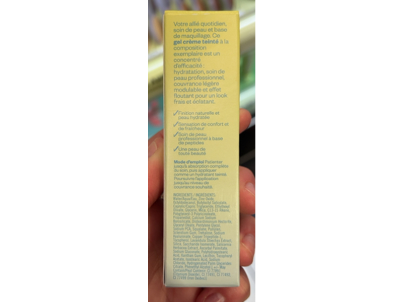 Kosas BB Burst Tinted Gel Cream, Very Light Neutral 10, 1 fl oz/30 mL